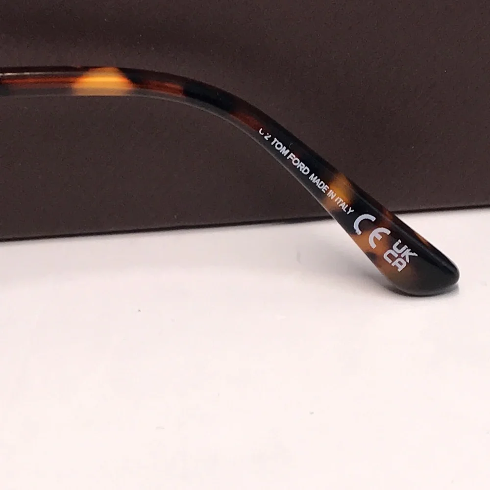 New Authentic Tom Ford Women's Gold Frame Glasses TF5946-B 028